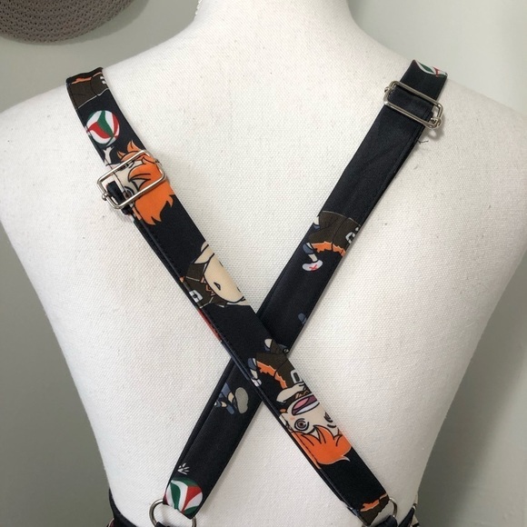 NWT Hot Topic Haikyu Suspender Skirt Size Small - Picture 4 of 6